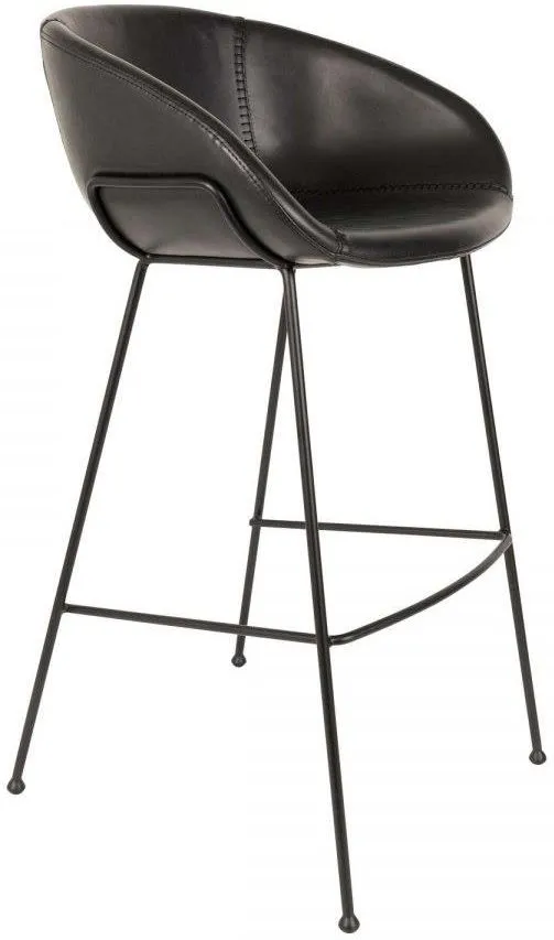 Zuiver Stołek Barowy Feston Czarny 19858